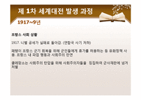 [국제정치사] 세계 1차 대전-13