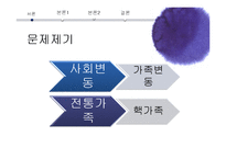 [사회변동] 한국의 가족변동, 다양한 가족형태의 출현-4