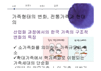 [사회변동] 한국의 가족변동, 다양한 가족형태의 출현-6