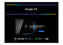[전략정보시스템] 구글 Google TV(스마트tv)-1