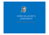 [조직행동] Herb Kellehe 허브 켈러허 리더십과 Southwest Airlines 사우스웨스트항공의 송공요인-1
