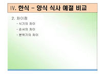[식사예절] 한식 및 양식-14