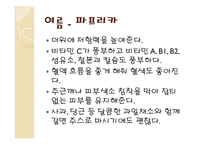 [식품영양] 제철 과일, 채소의 효능-16