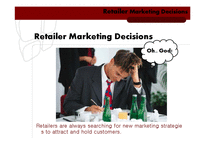 [마케팅 관리] Retailer Marketing Decisions(영문)-2