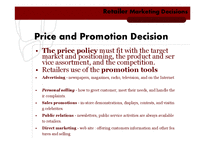 [마케팅 관리] Retailer Marketing Decisions(영문)-6