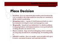 [마케팅 관리] Retailer Marketing Decisions(영문)-7