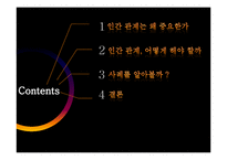 [인간관계심리학] 부정적 인간관계 사례, 인간관계의 중요성-1