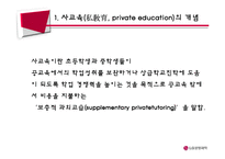 한국사회 교육문제-사교육문제-3