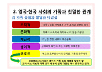 [사회학] 영국, 한국의 사회의 가족과 친밀한 관계 및 가족 가치-12
