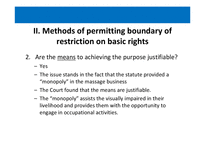 [헌법] 동등한 보호를 받을 권리(Equal Protection Rights)와 사례(안마사와 군가산점제)(영문)-16