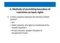 [헌법] 동등한 보호를 받을 권리(Equal Protection Rights)와 사례(안마사와 군가산점제)(영문)-18