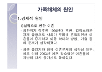 [결혼과 가족] 가족해체의 원인, 실태와 해결방안-4