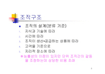 [조직론] 조직과구조 발표레포트-5