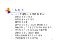 [조직론] 조직과구조 발표레포트-11