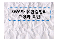[인사관리] SWA와 유한킴벌리 고성과 요인-1