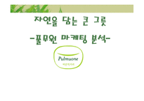 [경영학] 풀무원 그린 마케팅 분석-1