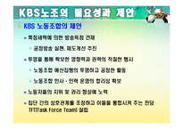 [조직행동론] KBS의 노사분쟁 사례분석-19