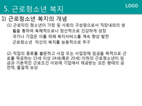 [사회복지] 근로청소년을 위한 사회복지 제도 조사-11