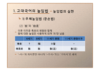 [국어발달사] 높임법 체계의 변화-8