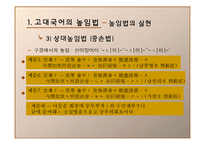 [국어발달사] 높임법 체계의 변화-15