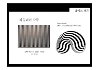 [디자인과 생활] 옵아트(Op art) 작가소개와 적용사례-16
