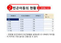 [아동복지론] 빈곤아동 현황과 복지사업 내용 및 개선방향-12
