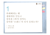 [경영학] 카페베네 SWOT 분석 및 전략 제안-3