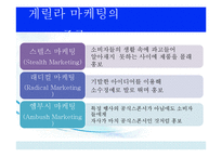 [경영학] 게릴라마케팅(Guerrilla Marketing) 사례와 시사점-5