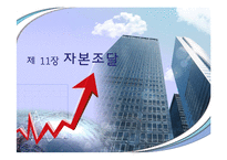 [재무관리] 제 11장 자본조달-1