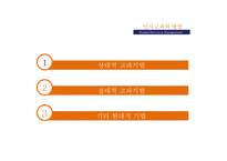 [인적자원관리] 인사고과의 원칙과 오류의 종류-7