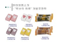 [창업계획서] 전통차, 전통떡 사업계획서-12