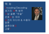 [현대문화이론] 스튜어트 홀의 기호화 해독으로 본`우리 결혼했어요`-2