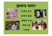 브라질 사회와 문화-쌍 파울로 카니발 삼바 축제-12
