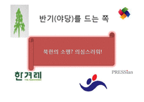 [현대정치학] `천안함 사건`에 대한 언론의 보도형태-19