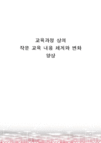 [국어문법교육론] 교육과정 상의 작문 교육 내용 체계와 변화 양상-1