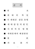 사회문제 ; 세대갈등에 대한 조사-2