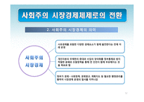 [경제학] 중국의 경제체제 전환 모형-사회주의 시장경제체제로의 전환과 성장전략-12