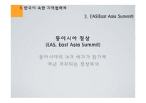 [국제경제관계] 지역협력체와 한국의 대응 - APEC, ASEAN+3, EAS, 한,중,일 정상회담을 중심으로-14
