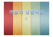 [경영학원론] 애플의 성공요인-경영혁신-1