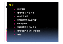 [조직행동론] 현대자동차 CRM 도입사례-2