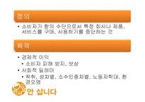 [소비와 윤리] 윤리적 소비와 불매운동-2