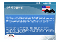 [국제보험론] 국가별 수출보험 비교-한국, 일본, 미국, 중국, 유럽-11