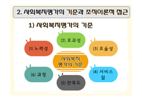 [행정학] 사회복지 평가와 우리나라 사회복지시설평가제도-5