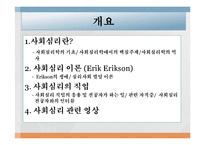 [아동심리] 사회심리, 애릭슨의 심리사회 발달이론과 사회심리의 직업-2