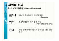 [국어학개론] 의미론에 관한 논의- 선어말어미 `-겠-`, 어휘의미 분석에서의 의미관계 분류-5