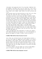 글로벌 조직관리) 글로벌 전략과 조직설계, 글로벌 기업의 조직구조-5