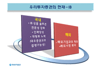 [경영학] 금융기관 우리투자증권의 글로벌 IB를 위한 발전 전략-10
