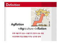 [경제학] 애그플레이션 Agflation-국내외 식품자급률 현황과 사례-2