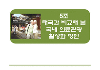 [관광경영] 태국과 비교해 본 국내 의료관광 활성화 방안-1