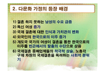 [사회복지] 다문화 가정에 대한 지원 현황 및 문제점과 개선방안-6